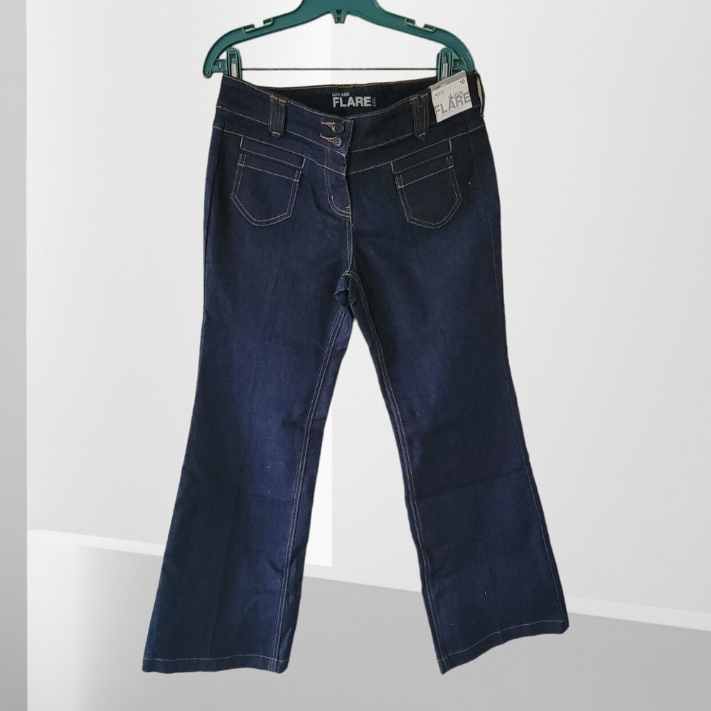 Flare Low Rise Flare Jeans NEW YORK CO.  Size 10P‎